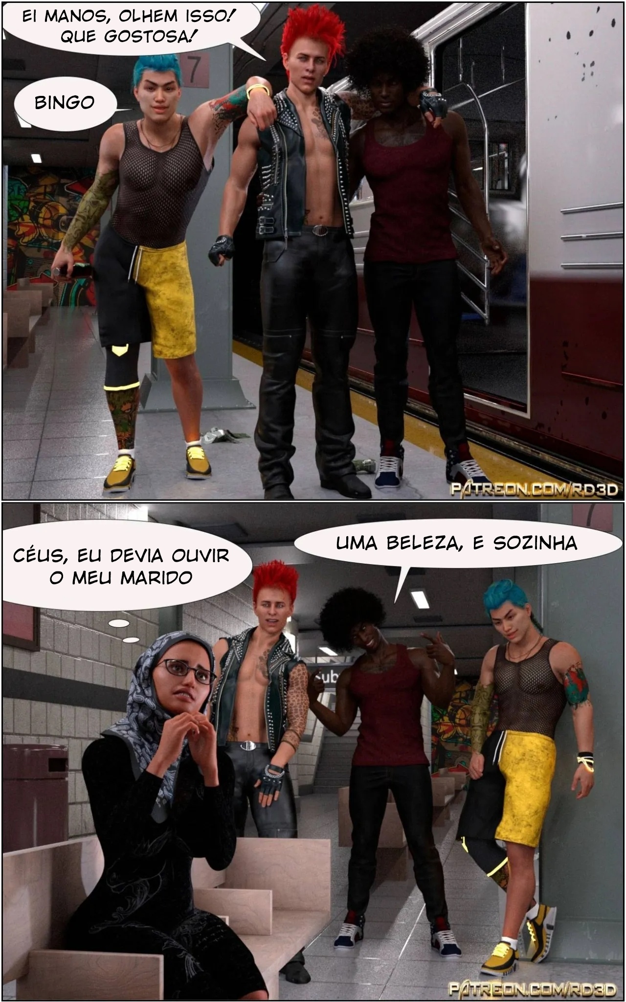 Lust Predators Part 3 Hentai pt-br 04