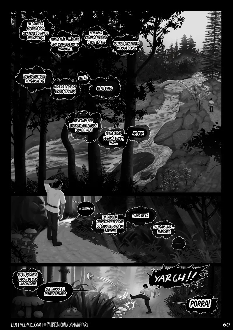 Lusty And The Big Bad Werewolf  Hentai pt-br 58