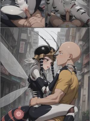 Mosquito Girl Attacks… Saitama Responds! Hentai pt-br 20