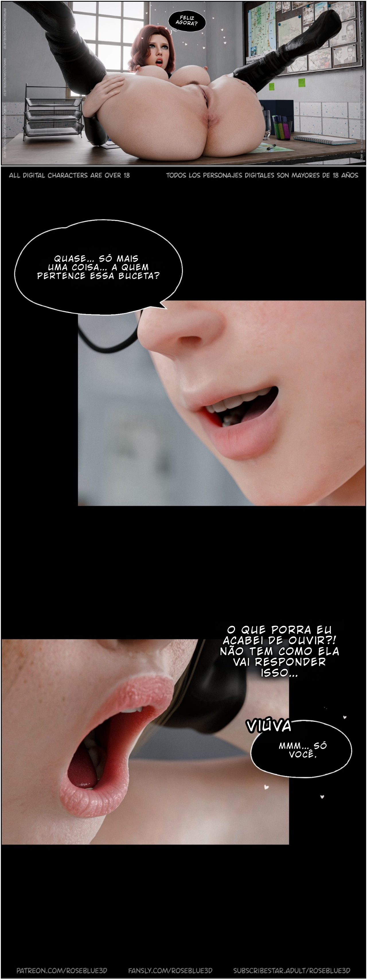 My Neighbor's Widow Part 48 Hentai pt-br 16