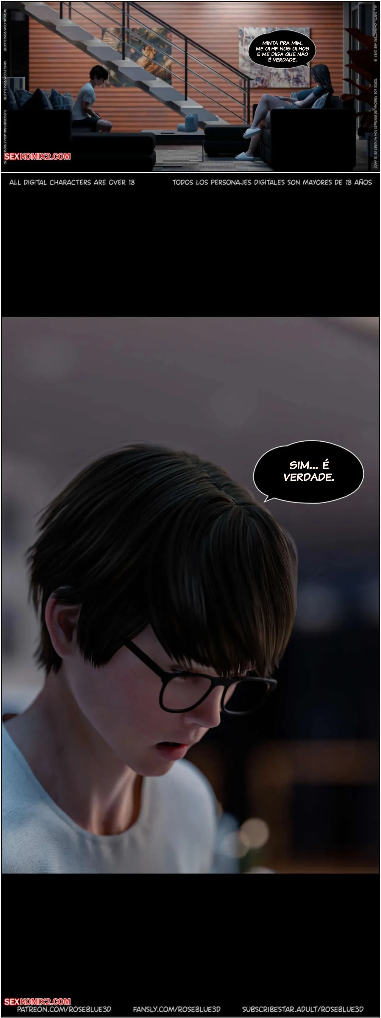 My Neighbor's Widow Part 49 Hentai pt-br 07