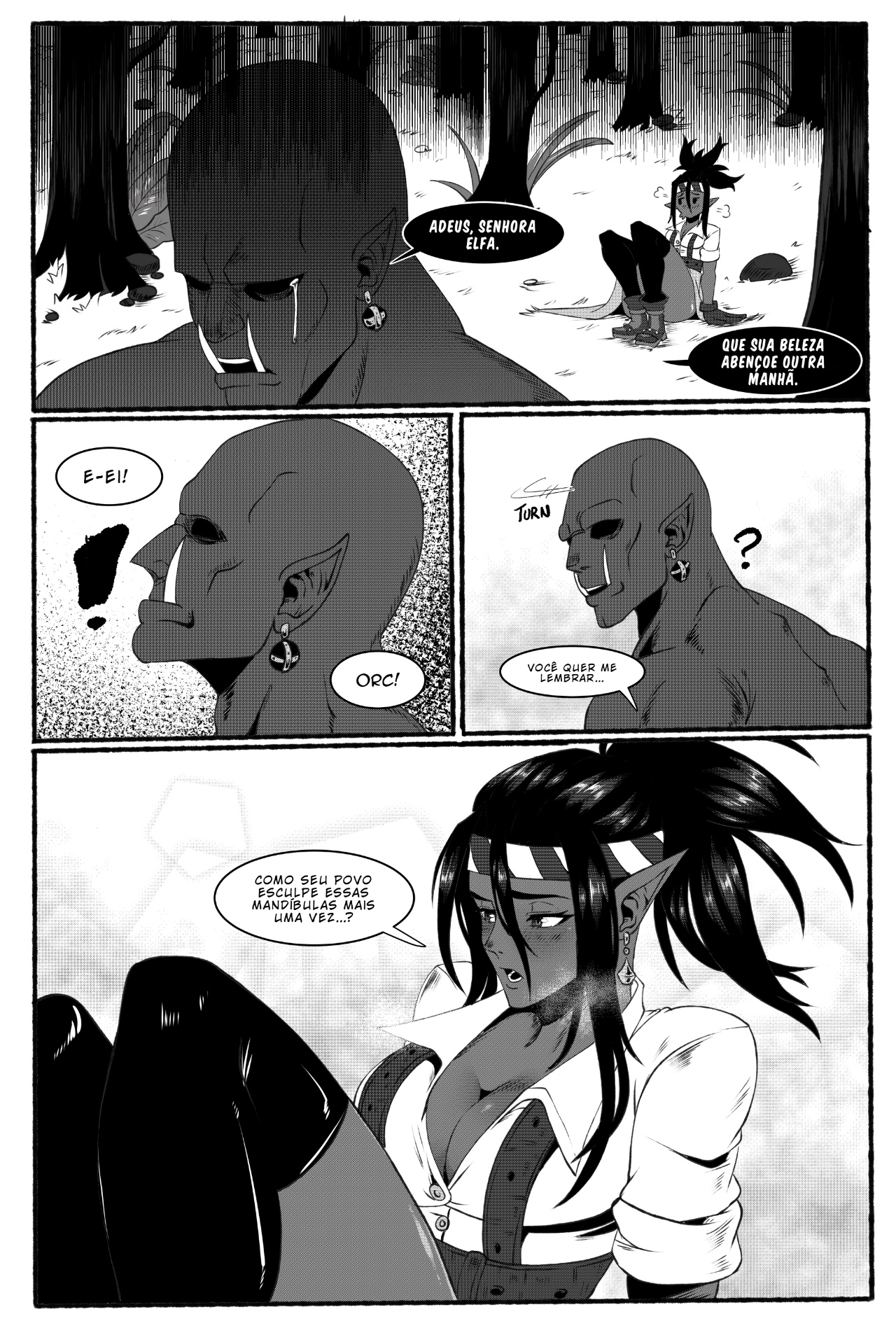 Orc Of The Northern Mountain Hentai pt-br 09