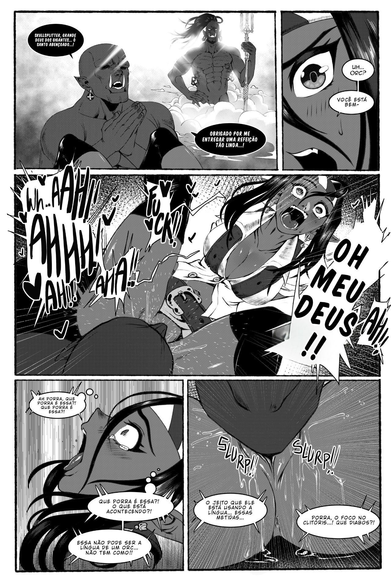 Orc Of The Northern Mountain Hentai pt-br 11