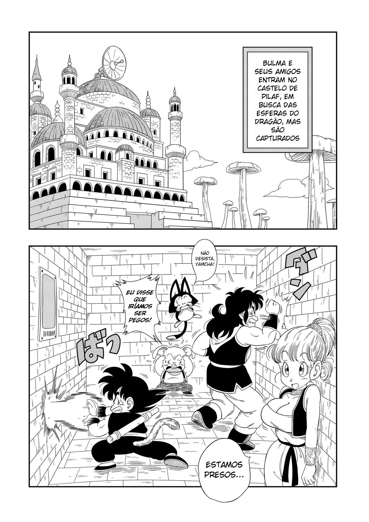 Punishment In Pilaf's Castle Hentai pt-br 02
