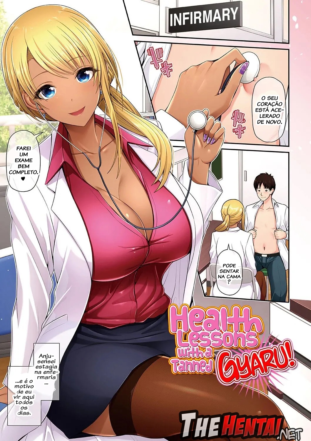 This Tanned Gyaru Only Has Eyes For You Hentai pt-br 03