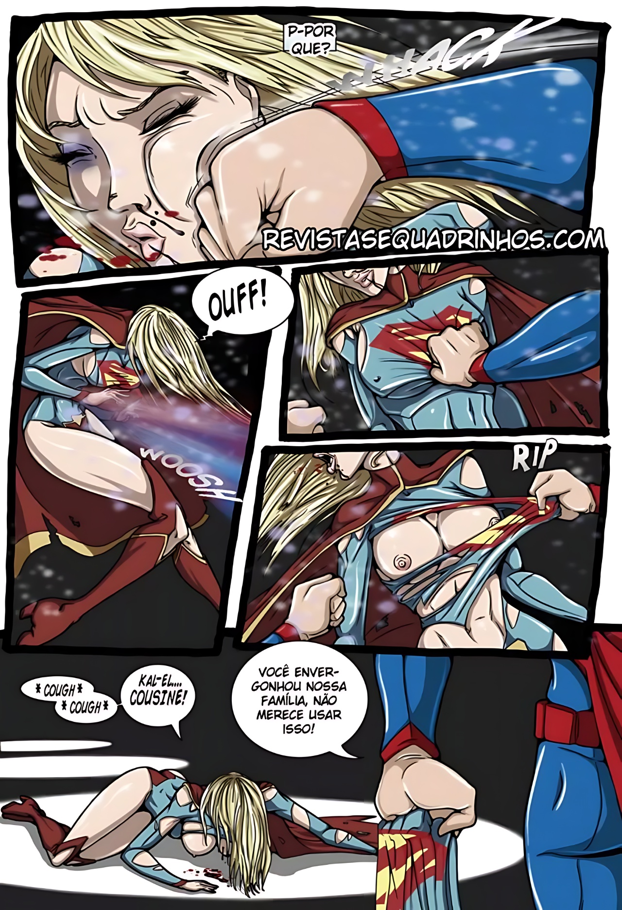 True Injustice: Supergirl Part 1 Hentai pt-br 02