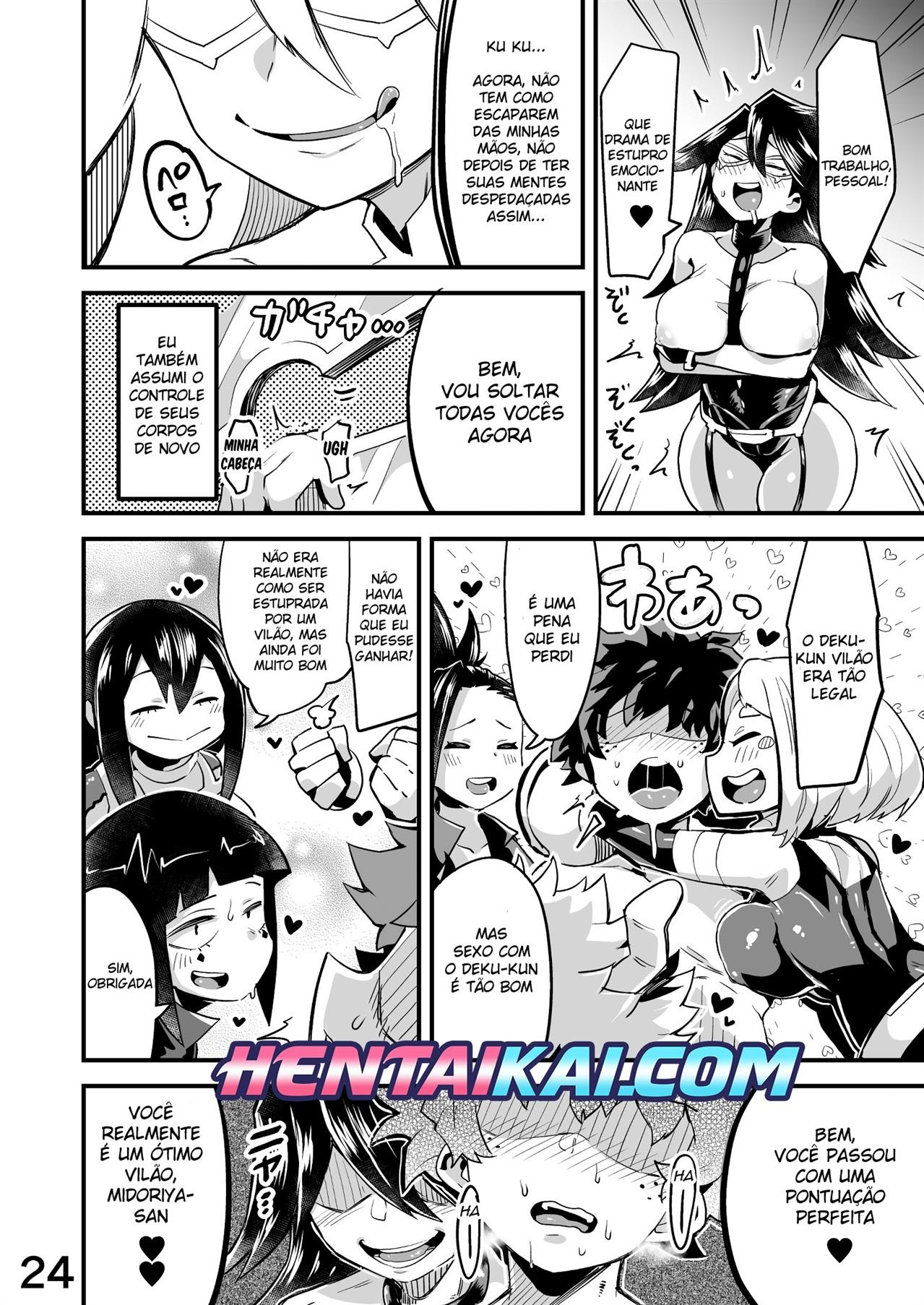 Boku to Nottori Villain Nakademia Part 2 Hentai pt-br 23