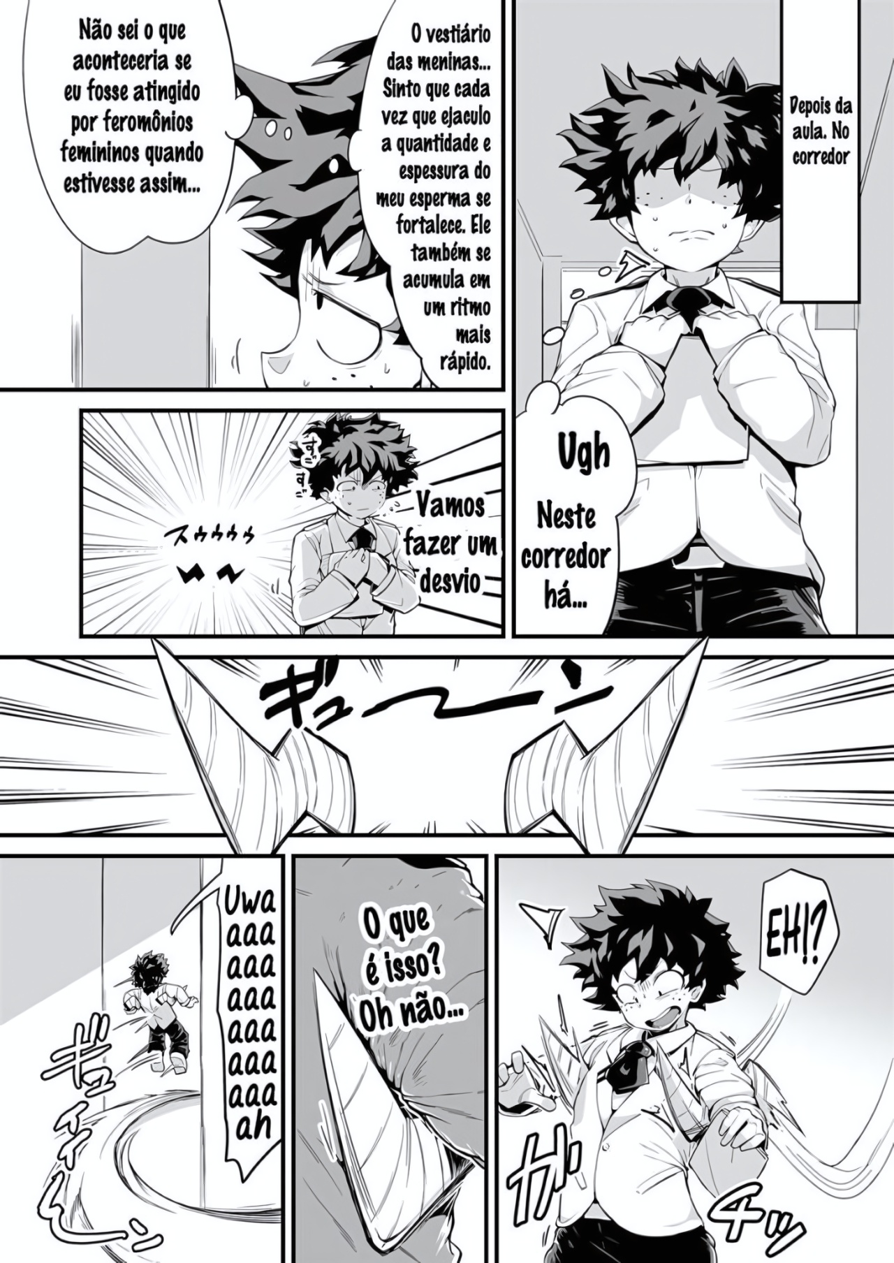 Boku To Nottori Villain Nakademia Part 4 Hentai pt-br 25