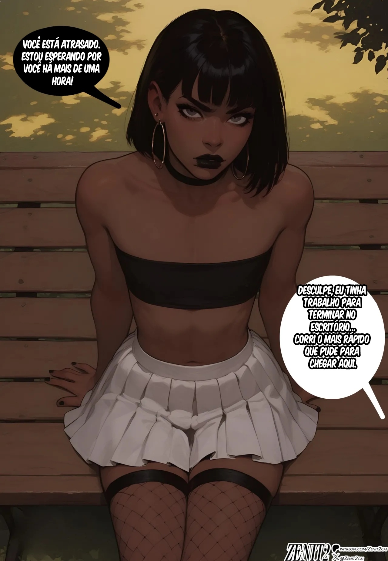 Catching a Dark Bird Hentai pt-br 02