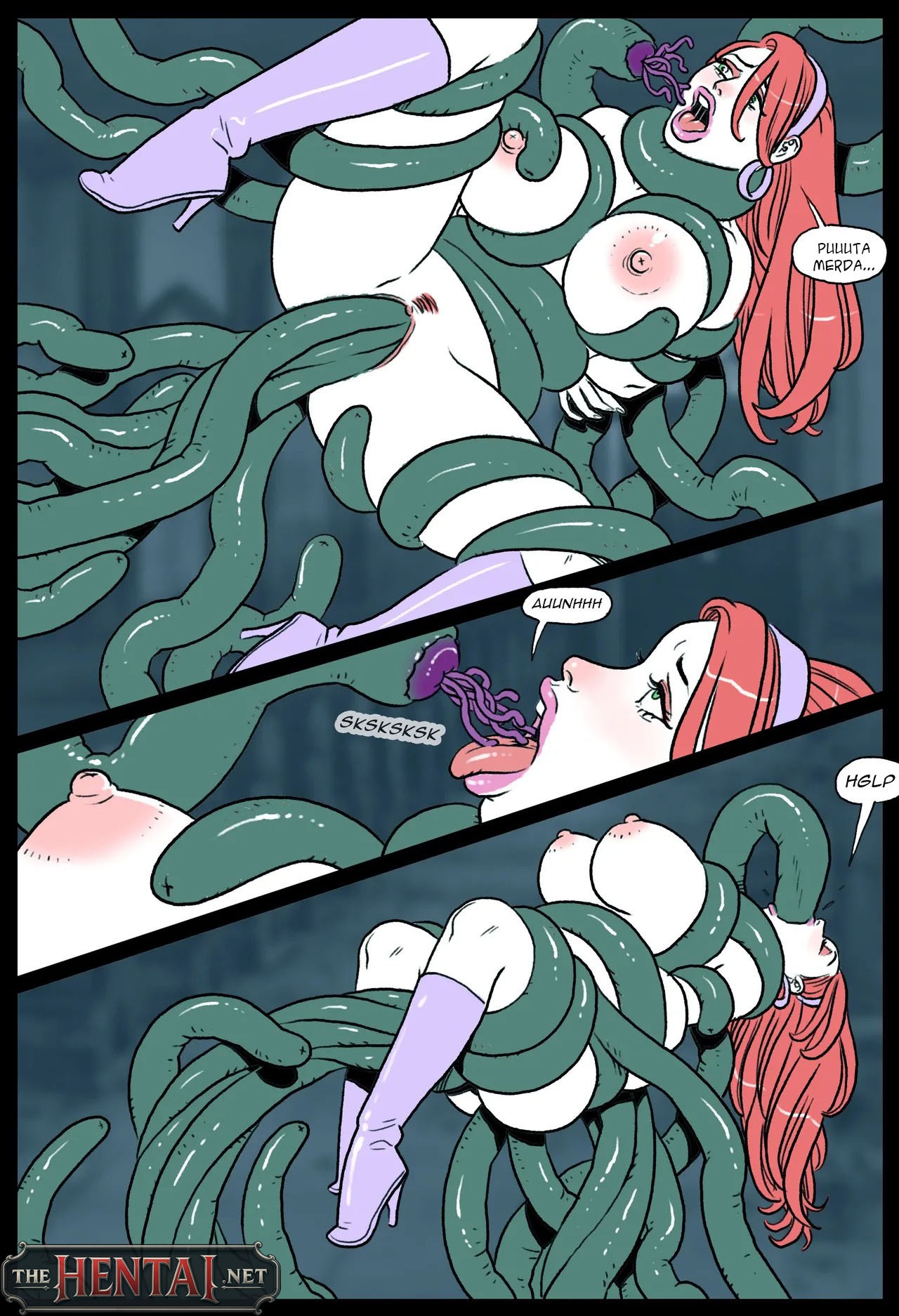 Daphne & Velma vs. Tentacles Hentai pt-br 19