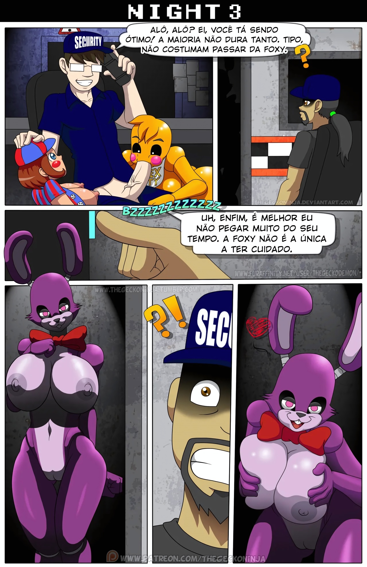 Five Fuck's At Freddy's Hentai pt-br 20