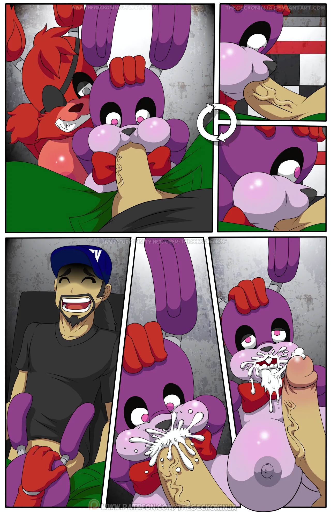 Five Fuck's At Freddy's Hentai pt-br 24