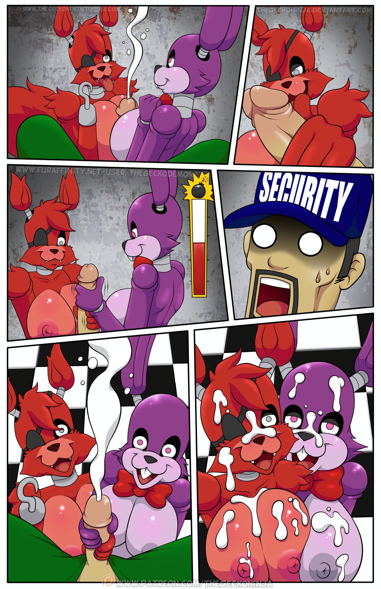 Five Fuck's At Freddy's Hentai pt-br 28