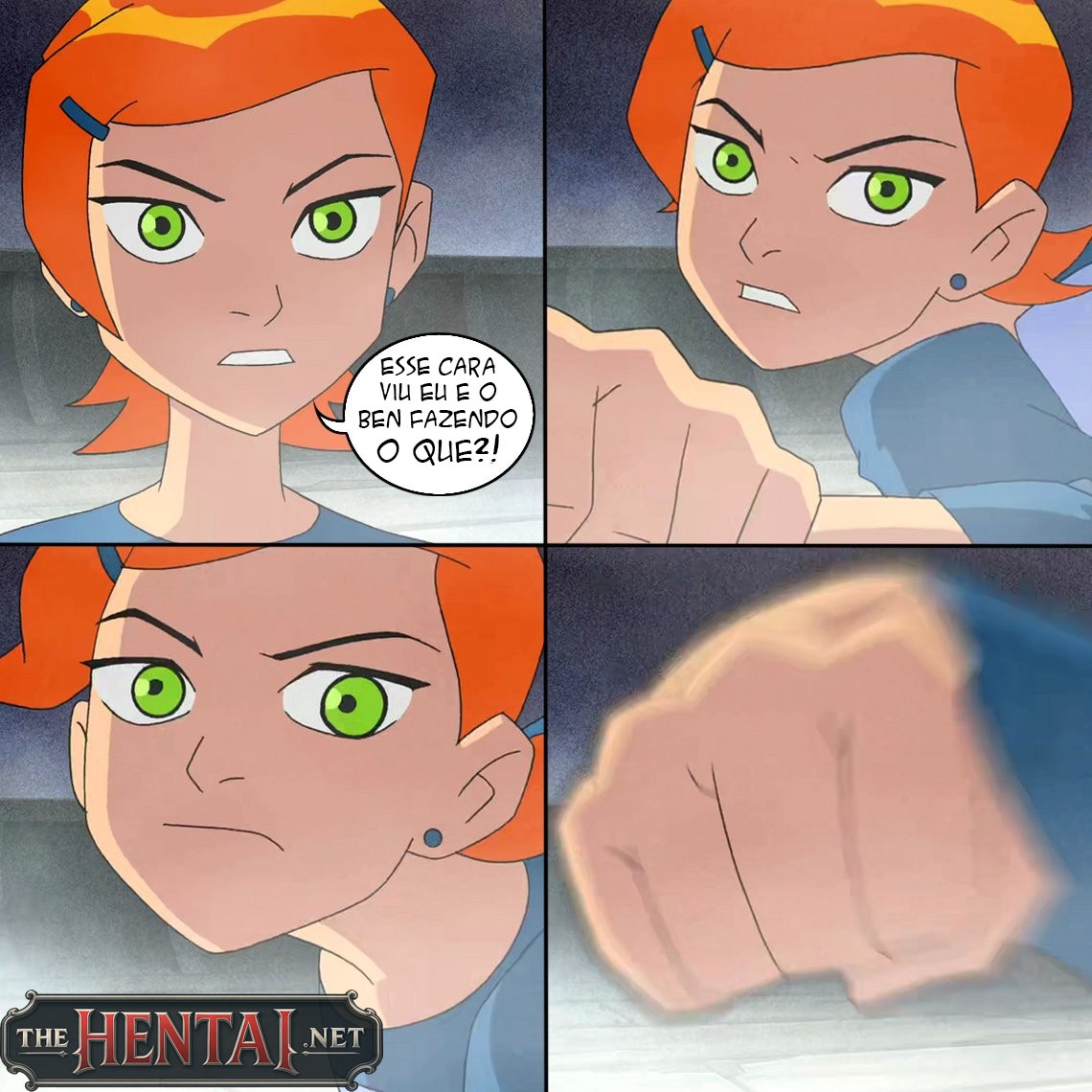 Gwen Tennyson By LoodnCrood Hentai pt-br 19