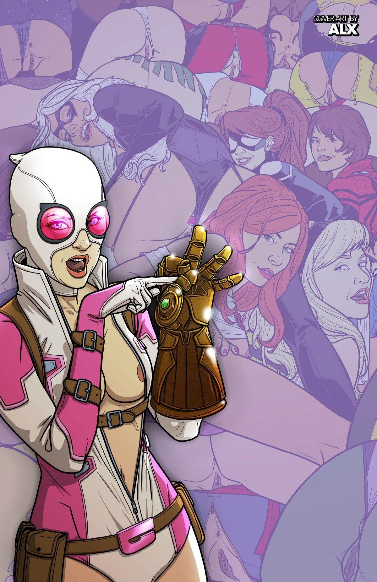 Gwenpool #100 By Tracy Scops Hentai pt-br 11