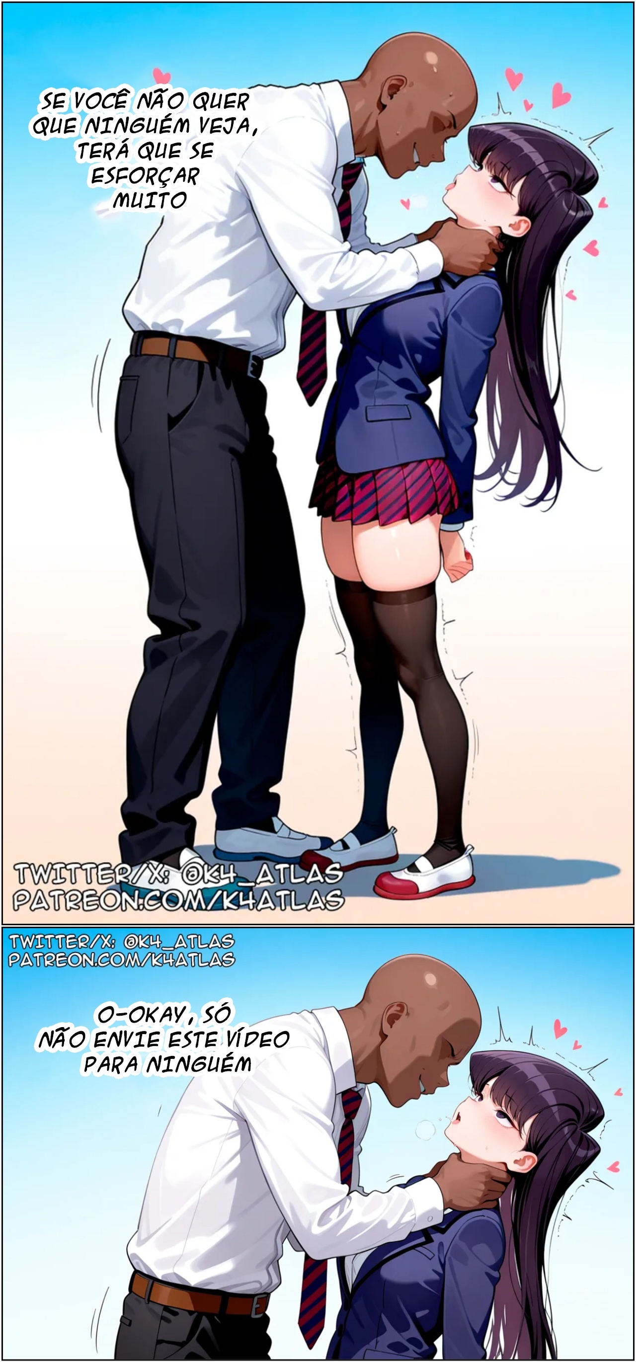 KOMI X BBC By K4ATLAS Hentai pt-br 16