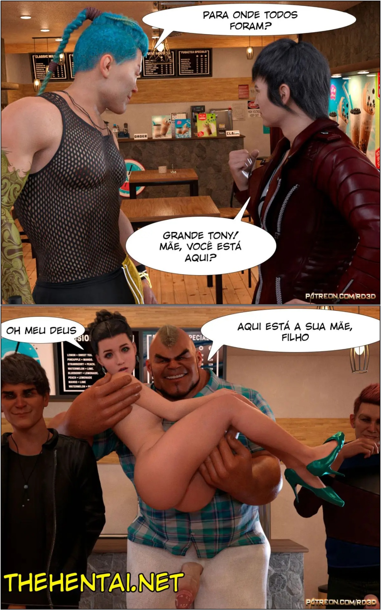 Lust Predators part 5 Hentai pt-br 47