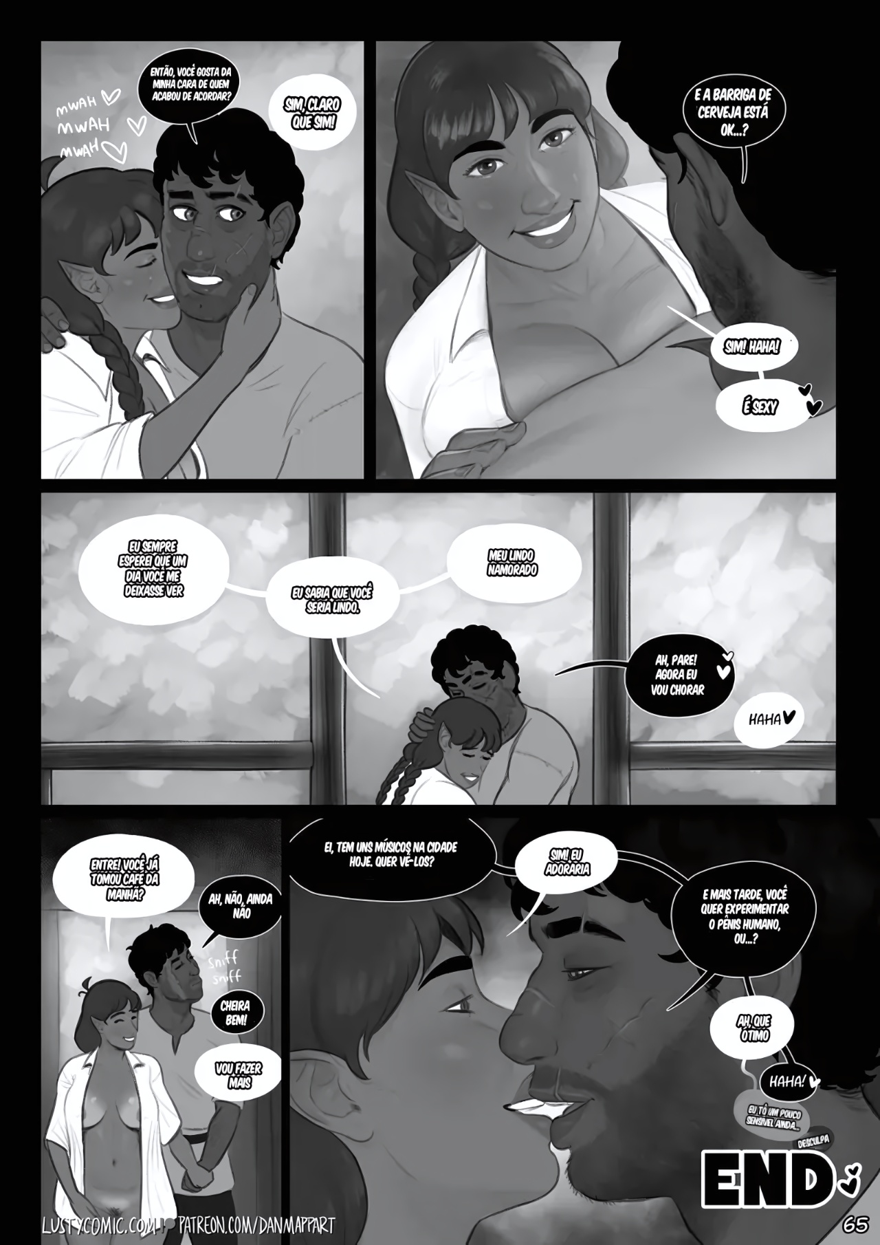 Lusty And The Big Bad Werewolf  Hentai pt-br 63