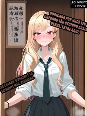 Marin Was Left Unsatisfied So She Made a Phone Call... Hentai pt-br 02