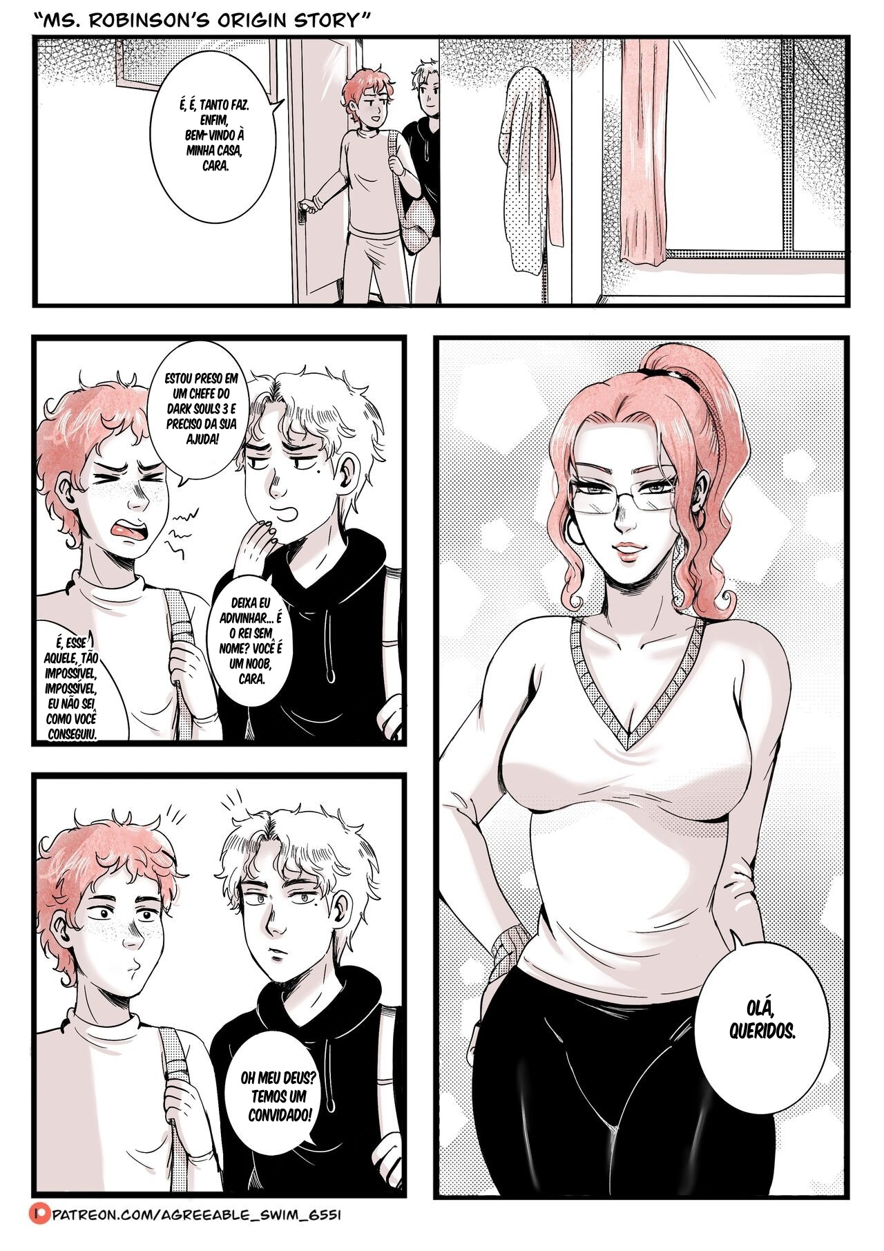 Ms. Robinson: Dom MILF Hentai pt-br 19