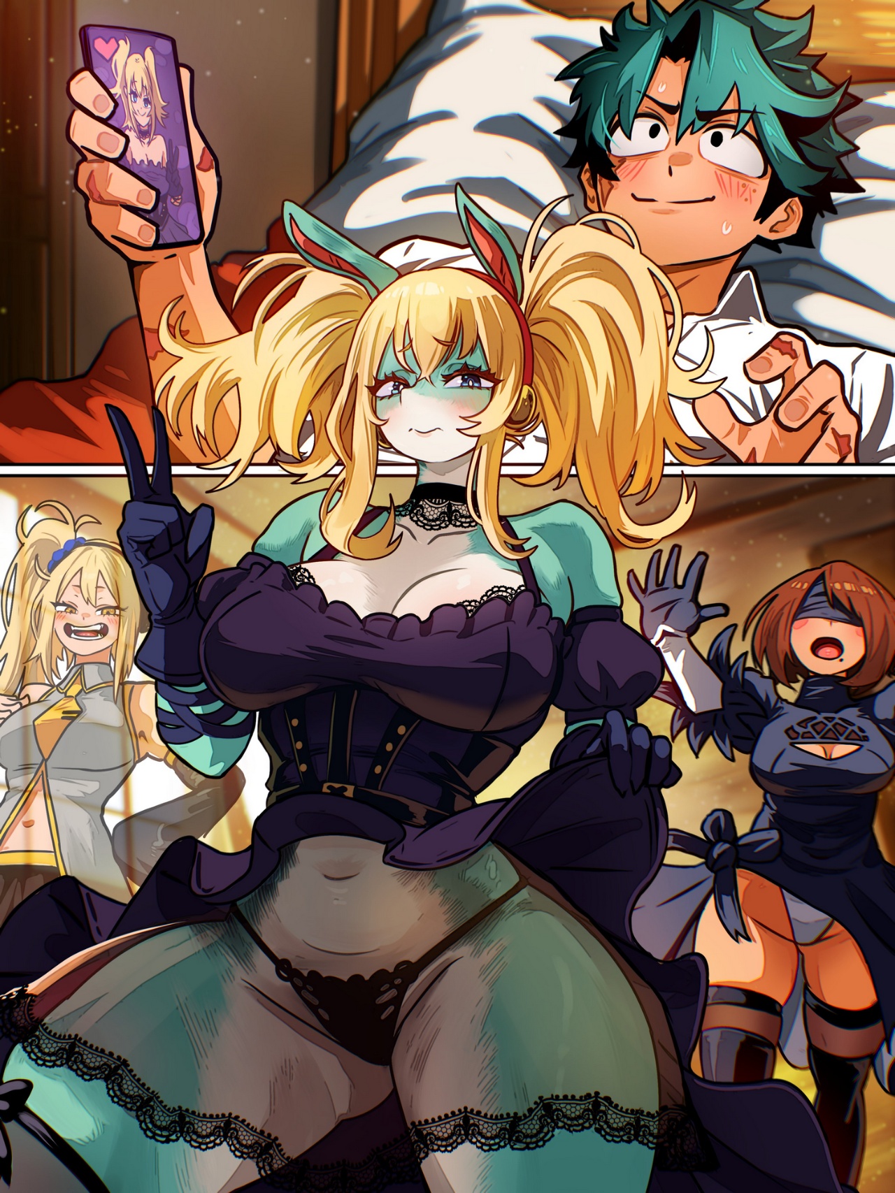 My Hero Academia AUs By Vlizz Hentai pt-br 44