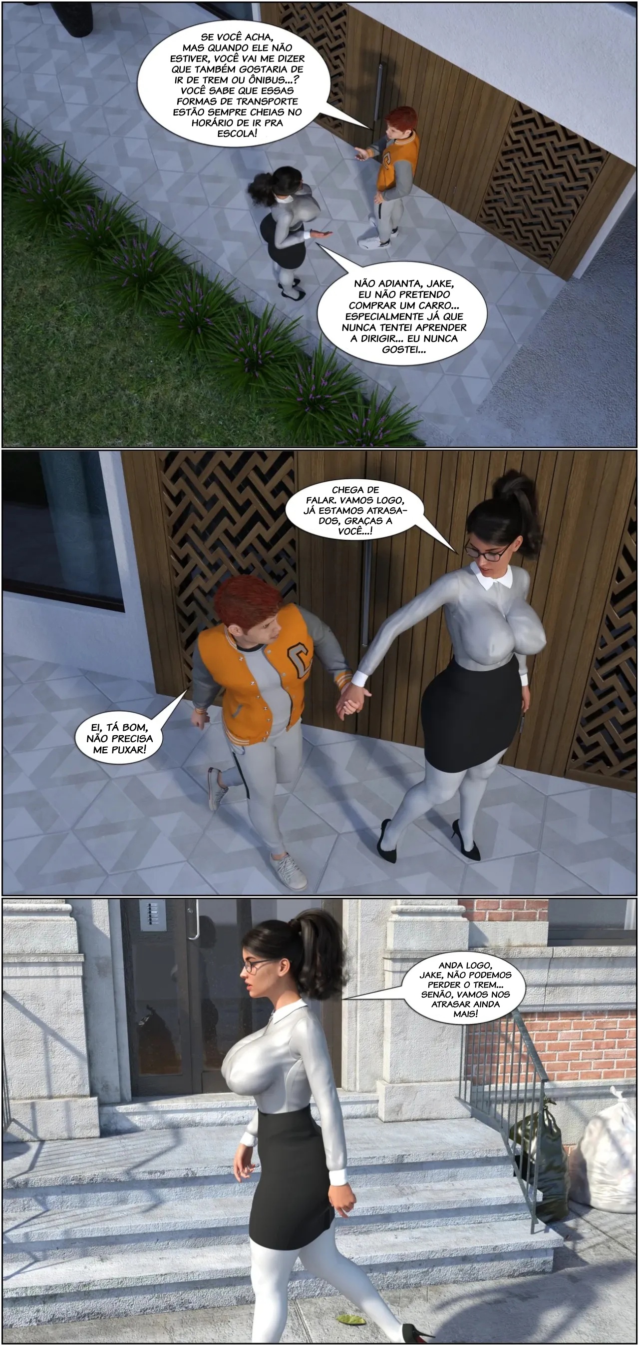 My Teacher Is My StepMom Hentai pt-br 18