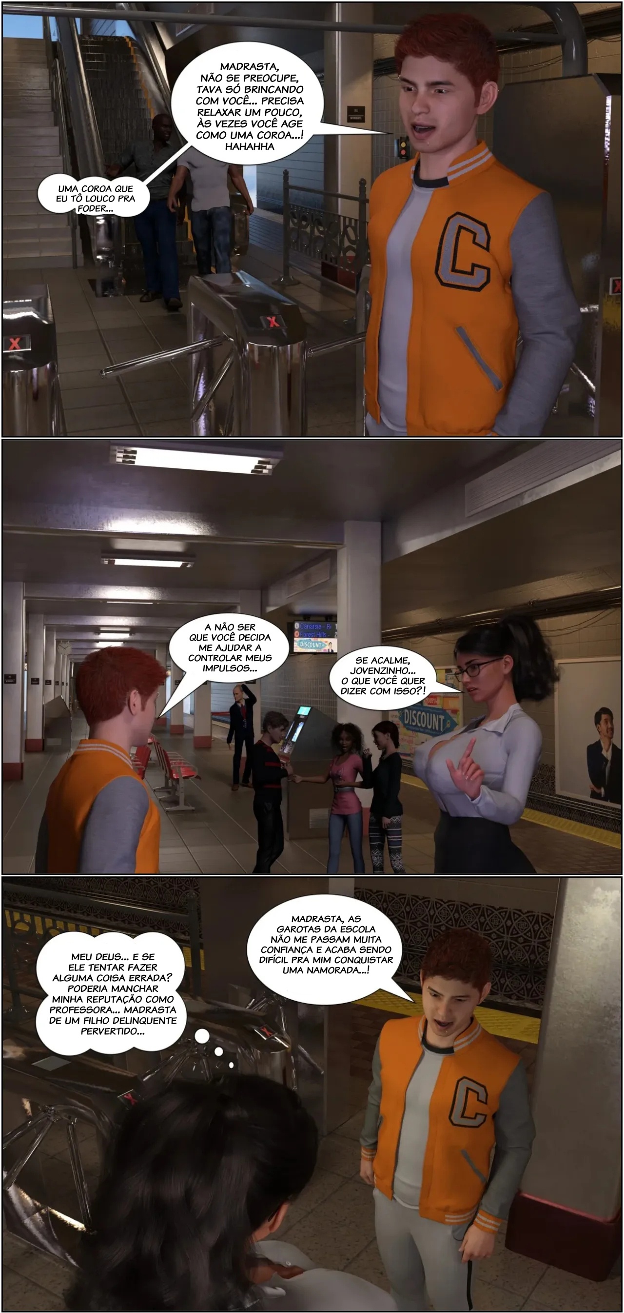 My Teacher Is My StepMom Hentai pt-br 24