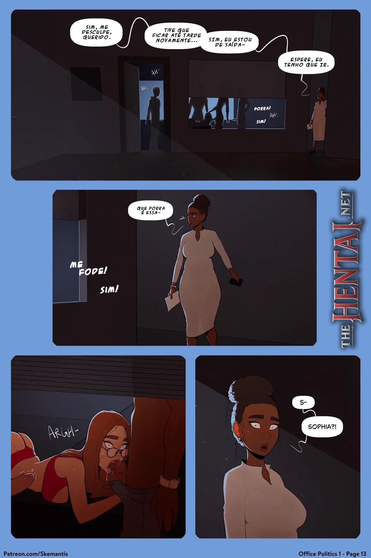 Office Politics By Skemantis Hentai pt-br 13