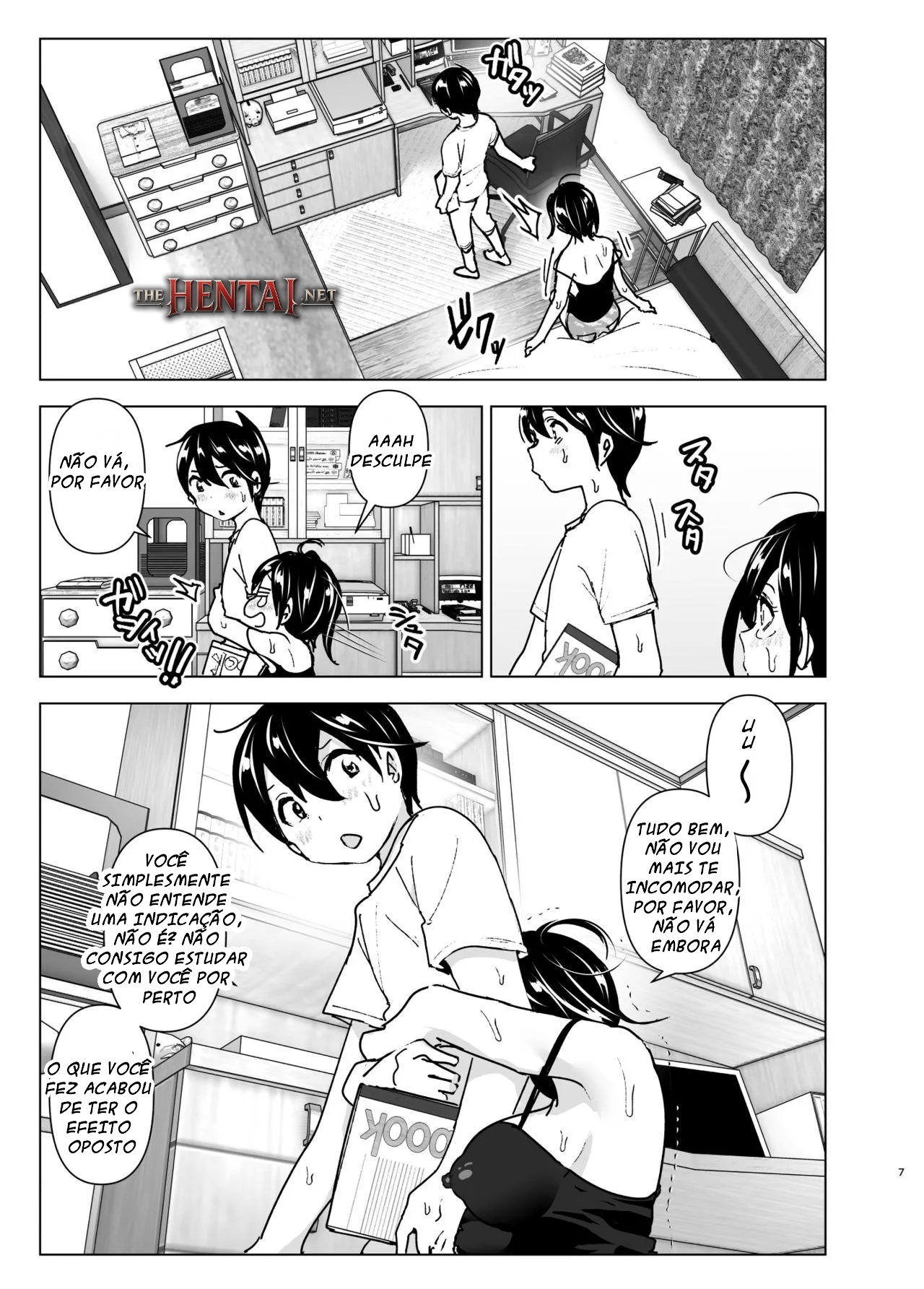 Older Sister And Complaint Listening Younger Brother Hentai pt-br 06