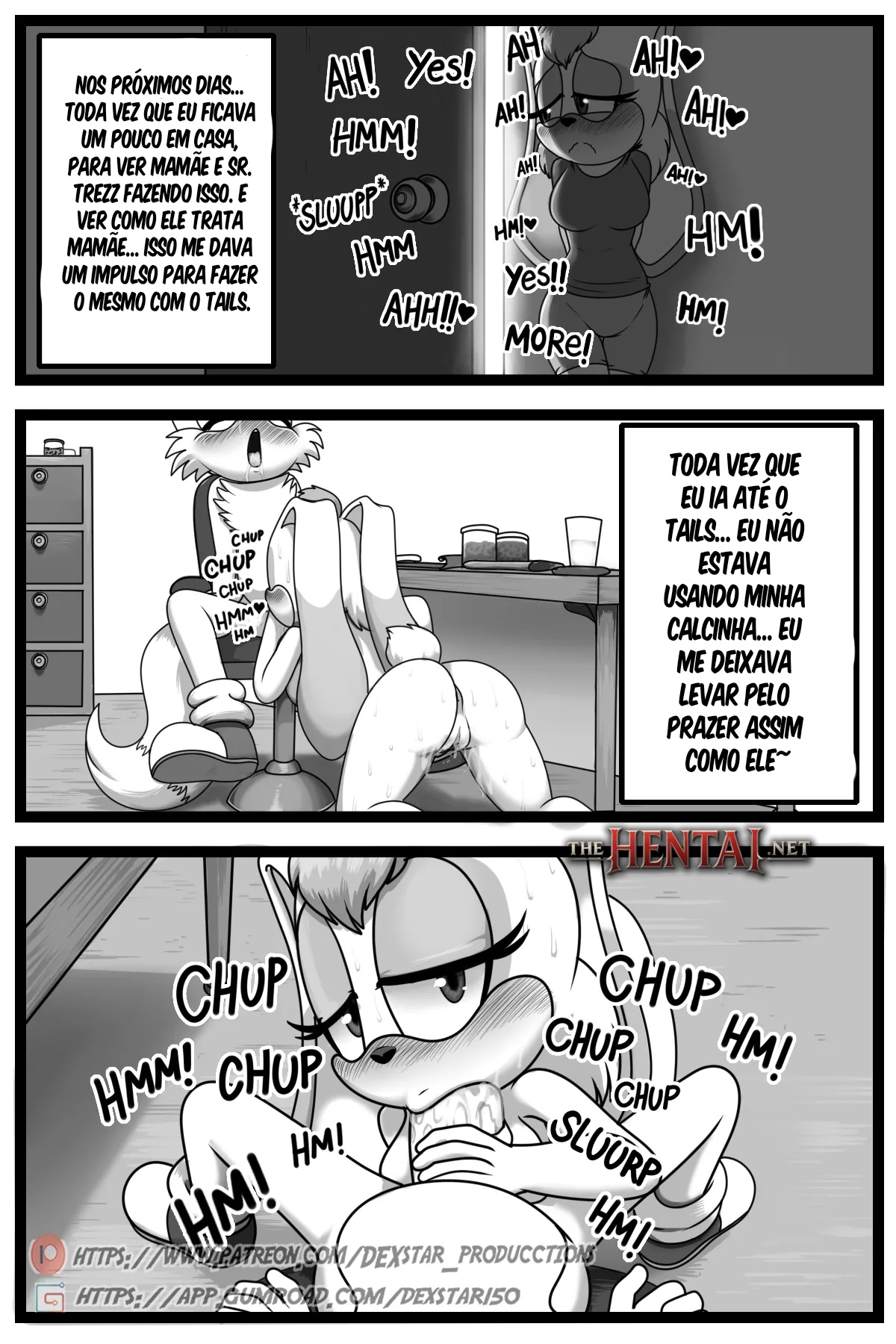 PLEASE FUCK ME: Tail x Cream Hentai pt-br 33