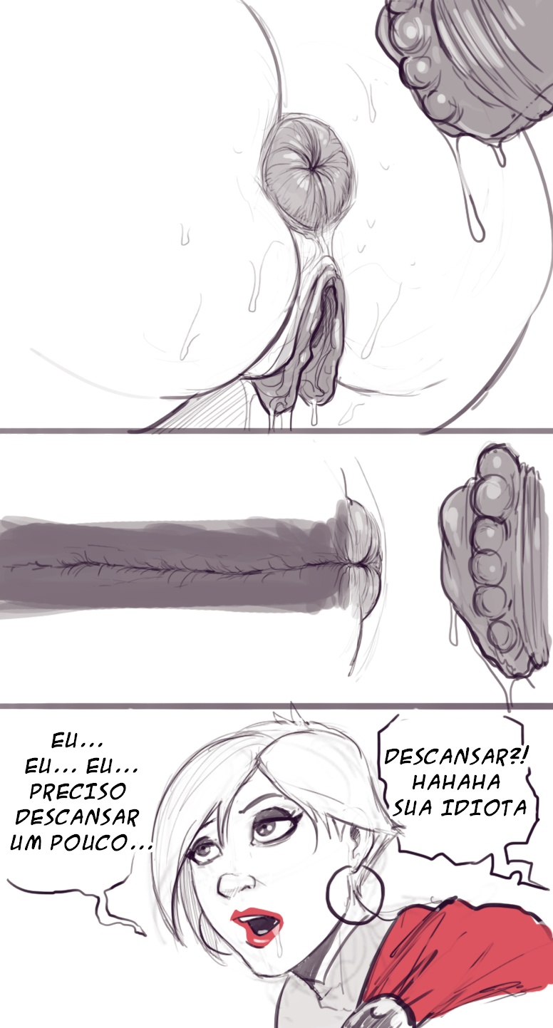 Power Girl On Darkseid Hentai pt-br 53