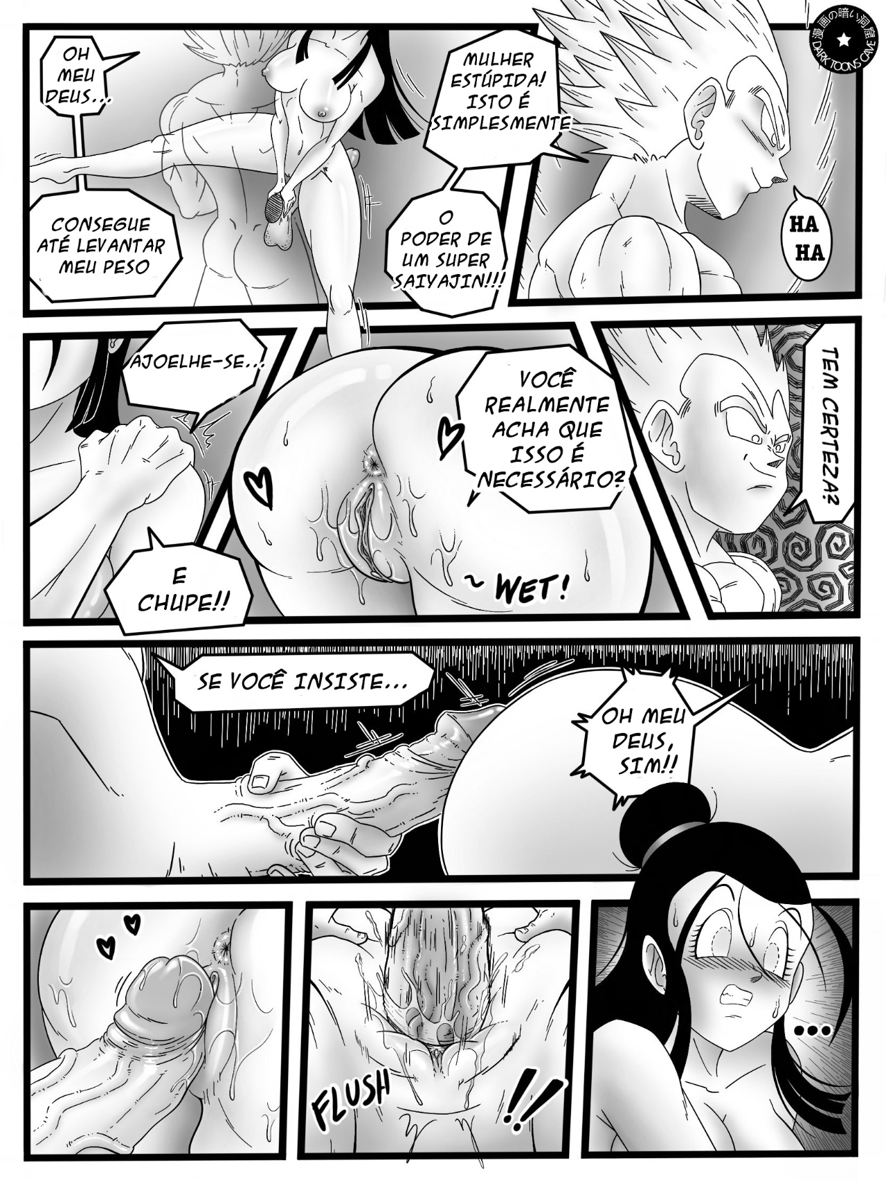 Saiyan's Wives Priorities Hentai pt-br 10