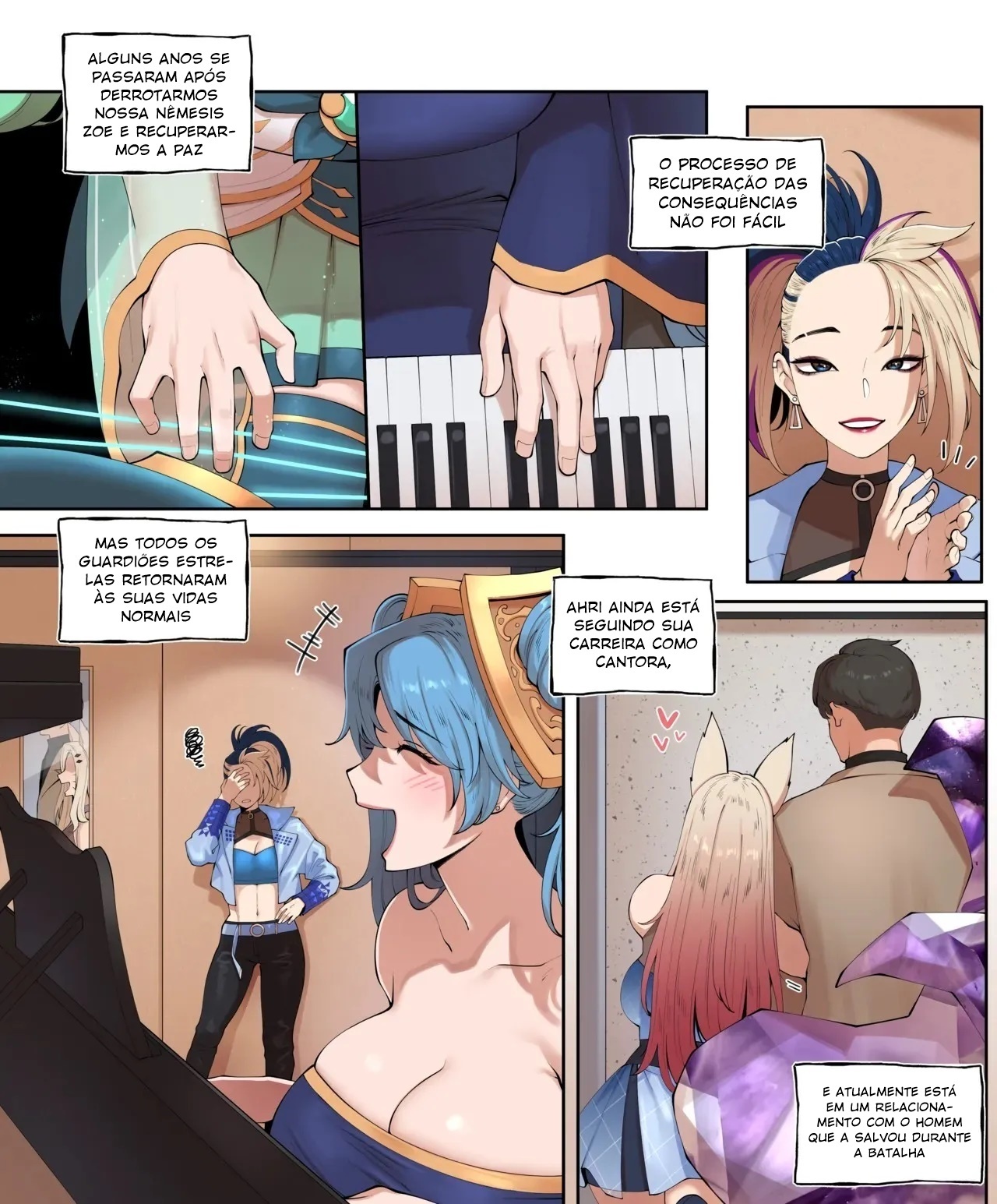 Star Guardian Ahri Hentai pt-br 02