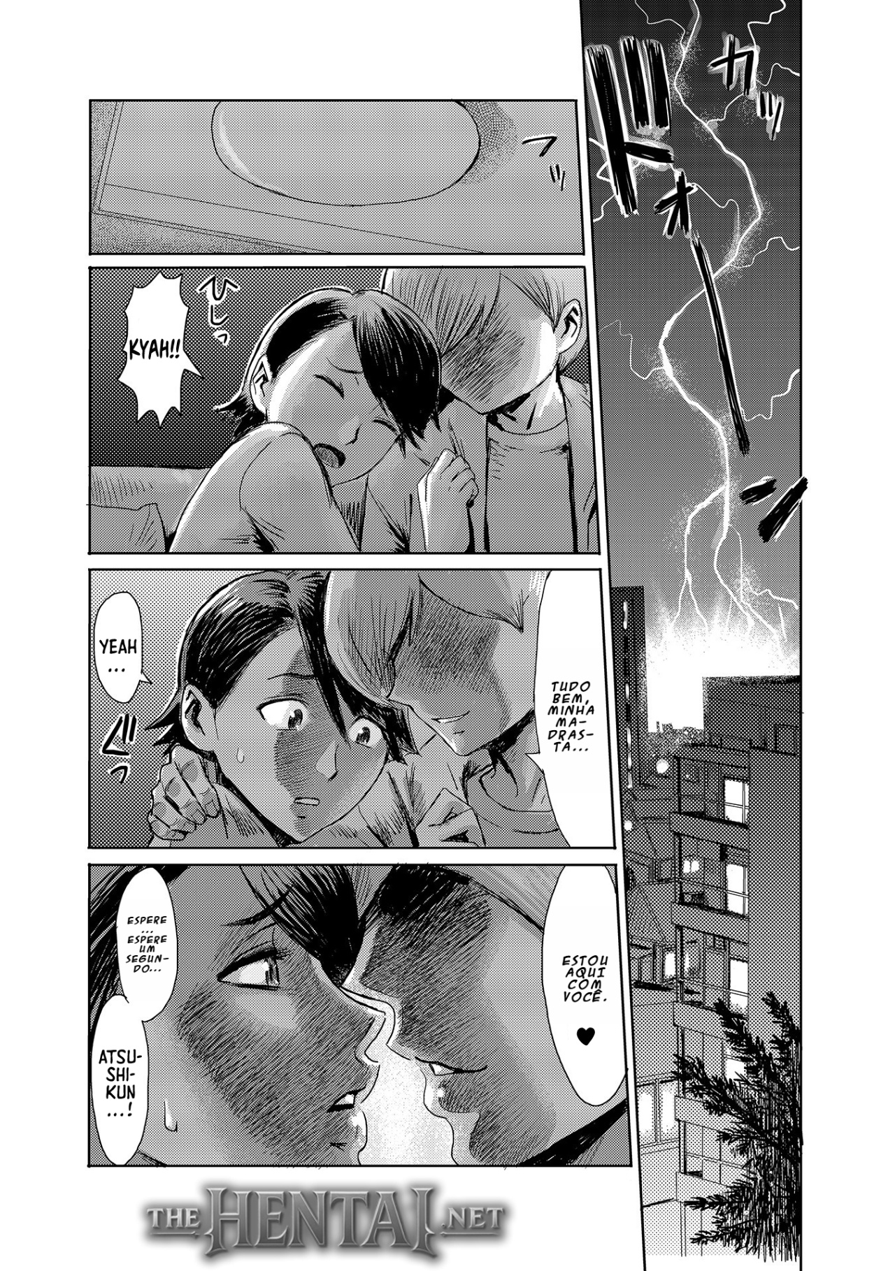 Stepmother Turns Into My Bitch In The Darkness Of The Night  Hentai pt-br 04