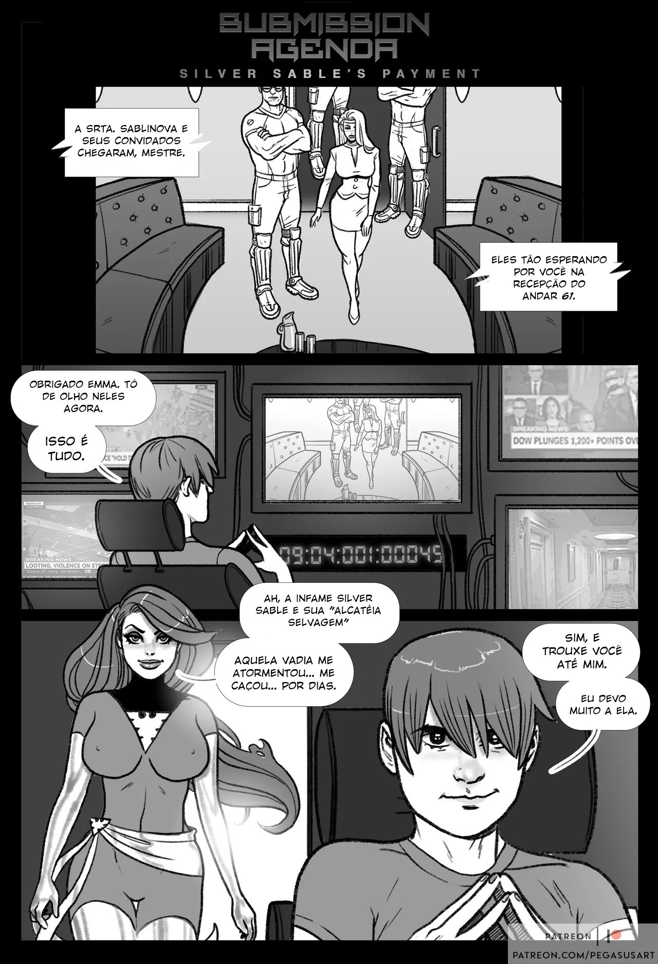 Submission Agenda Silver Sable Hentai pt-br 02