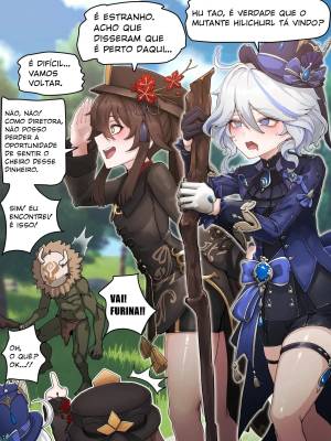 Teyvat Gravure Part 8: Hu Tao & Furina Hentai pt-br 02