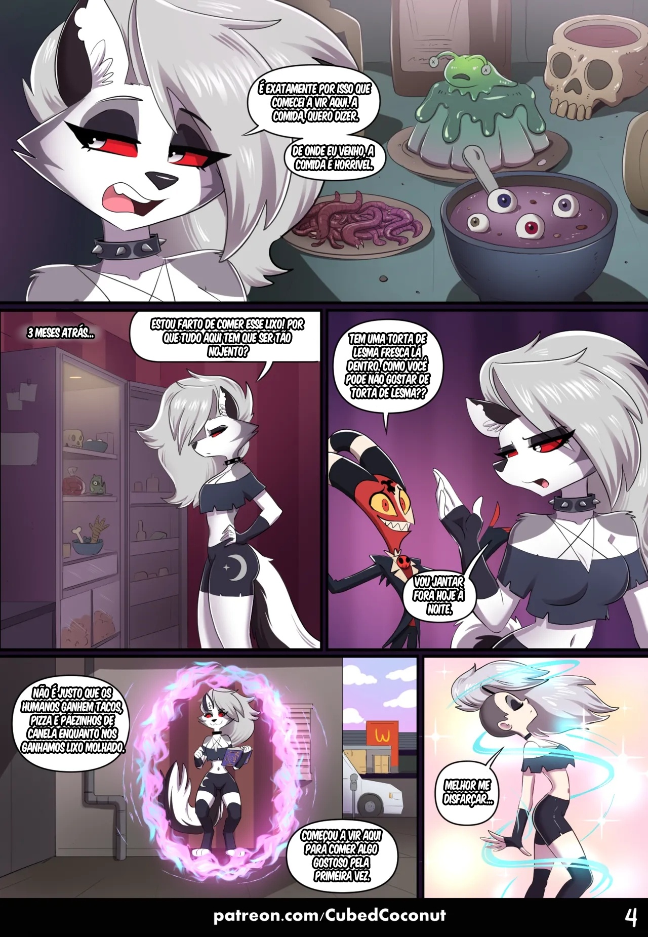 The Human And The Hellhound Hentai pt-br 04