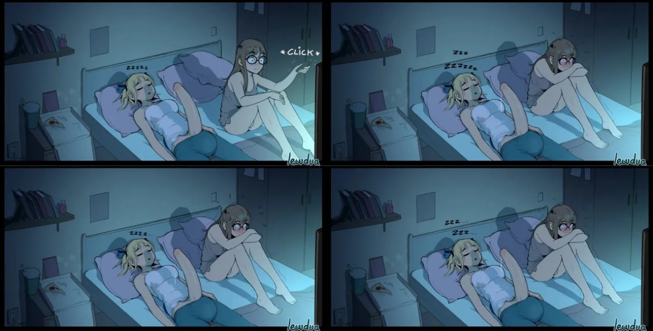 Watching a Series: Nessie and Karen Hentai pt-br 08