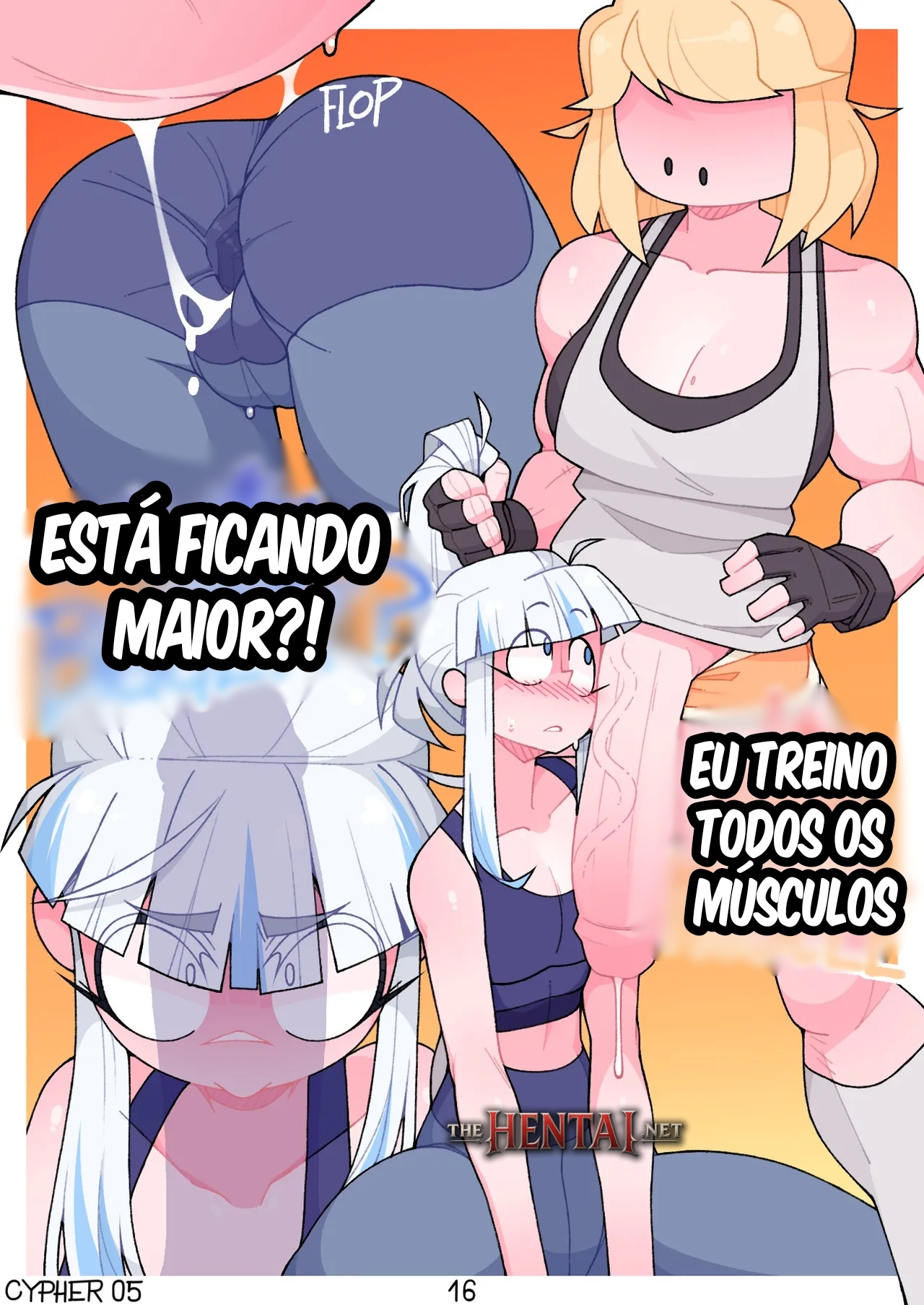 Workout Routine Hentai pt-br 18