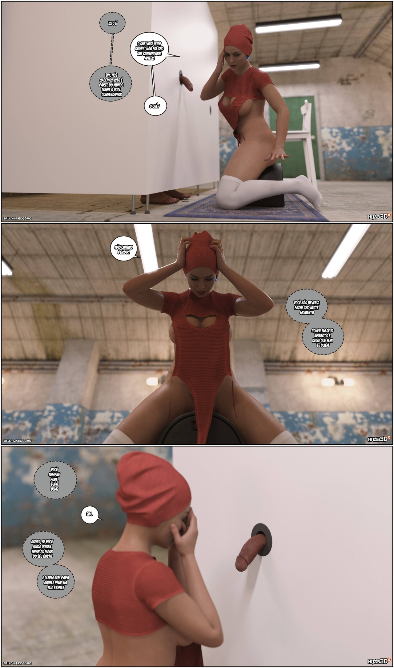 10 AM By Hijab 3DX Part 4 Hentai pt-br 10