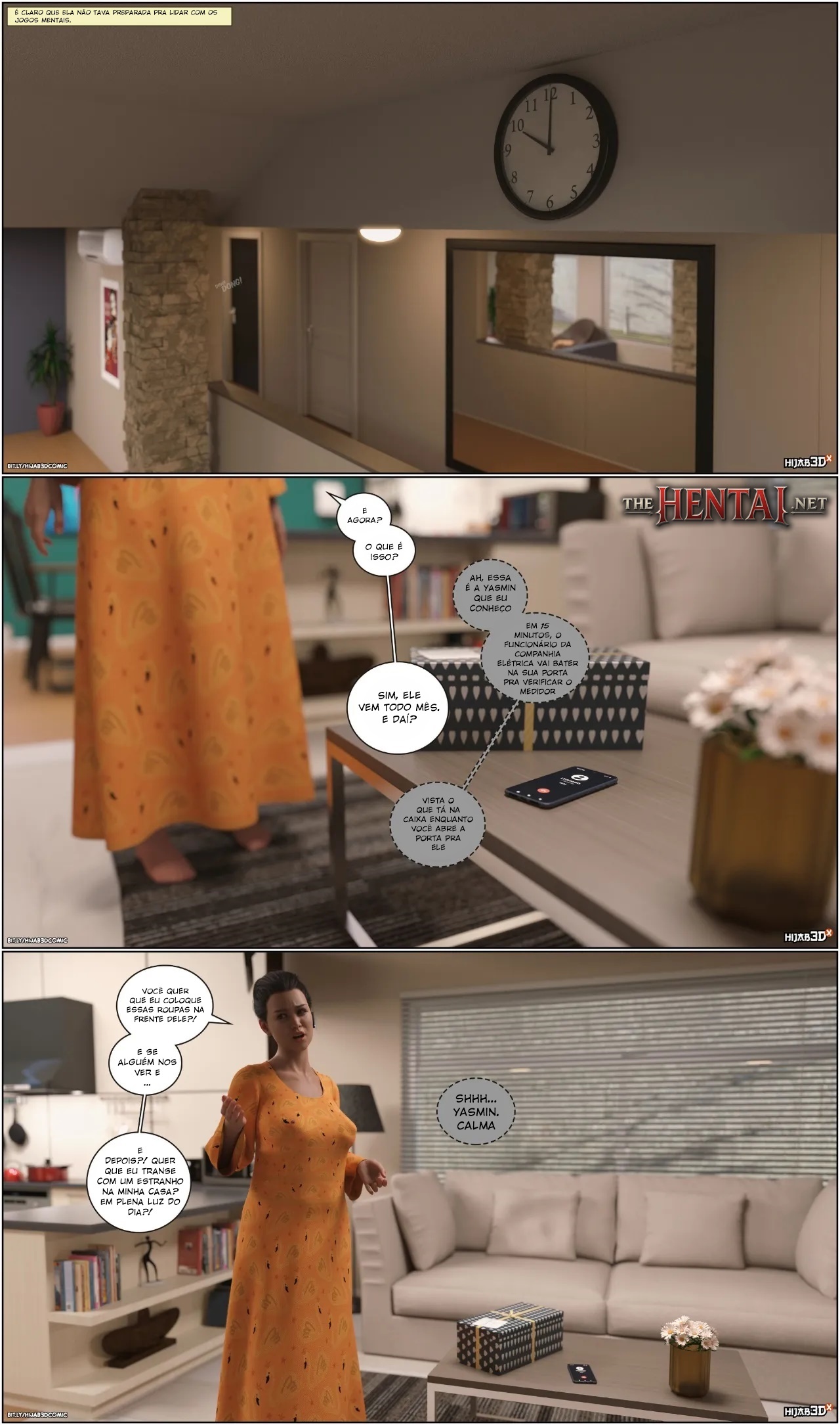 10 AM By Hijab 3DX Part 5 Hentai pt-br 12