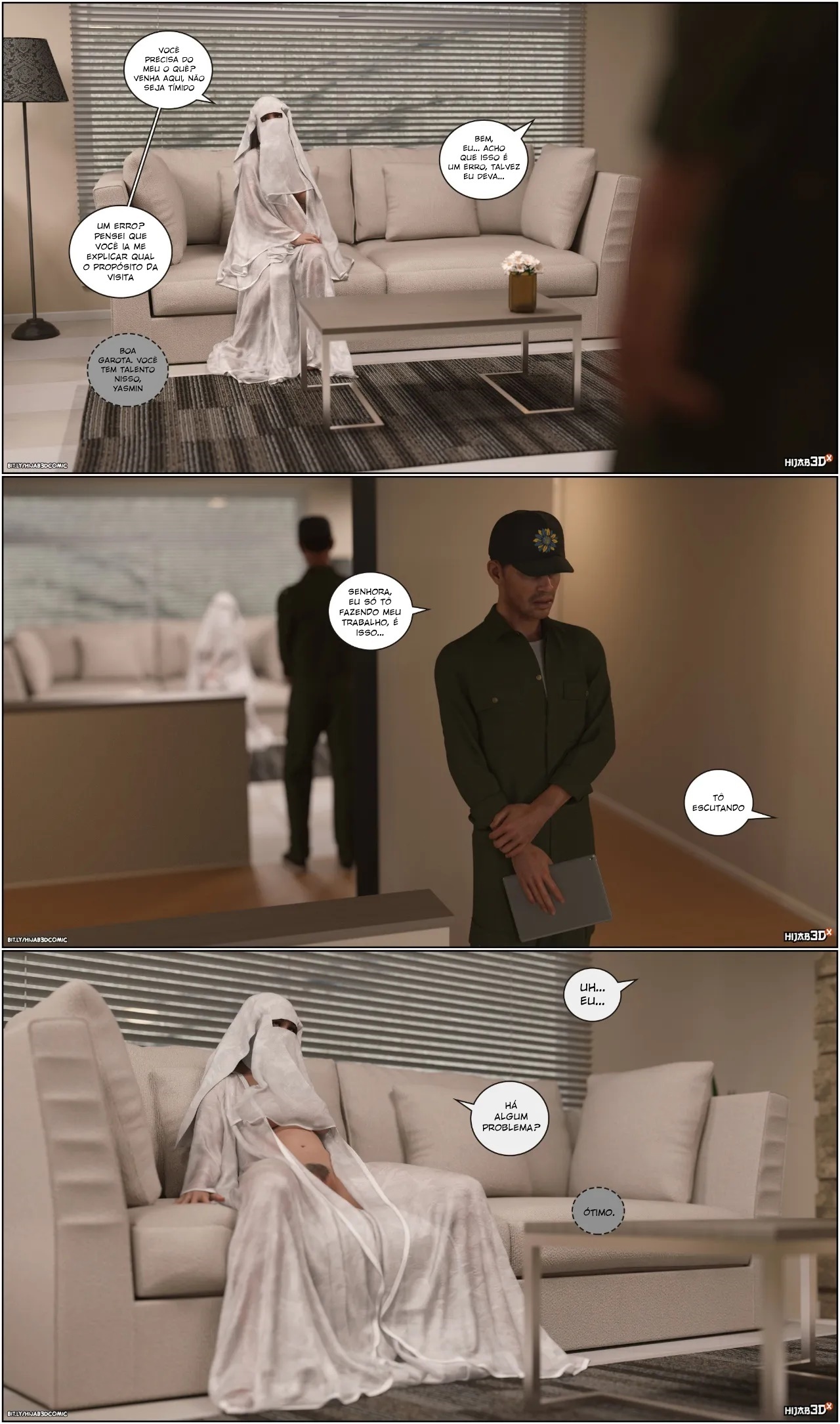 10 AM By Hijab 3DX Part 5 Hentai pt-br 17