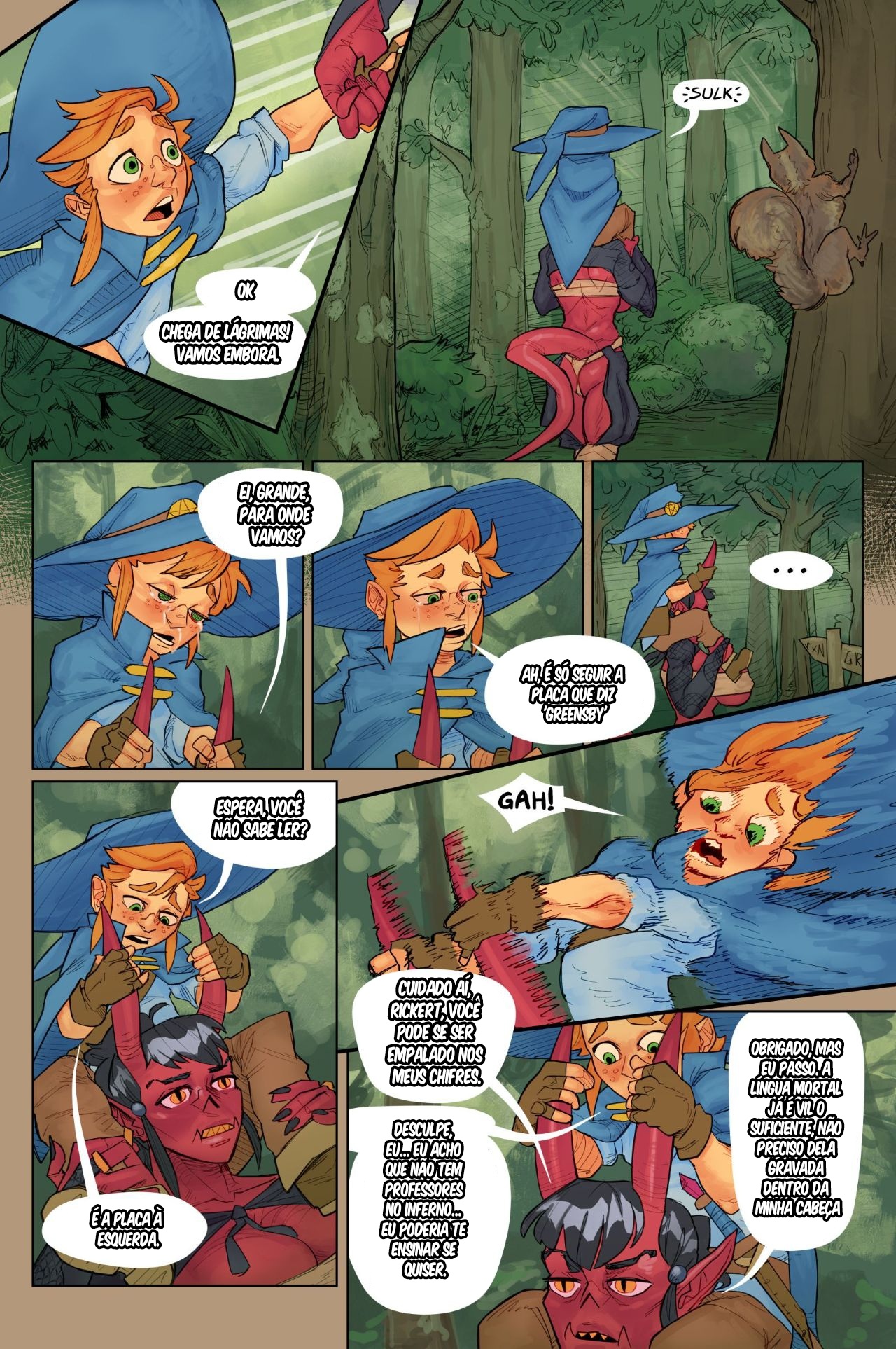 A Boy And His Familiar Part 2 Hentai pt-br 06