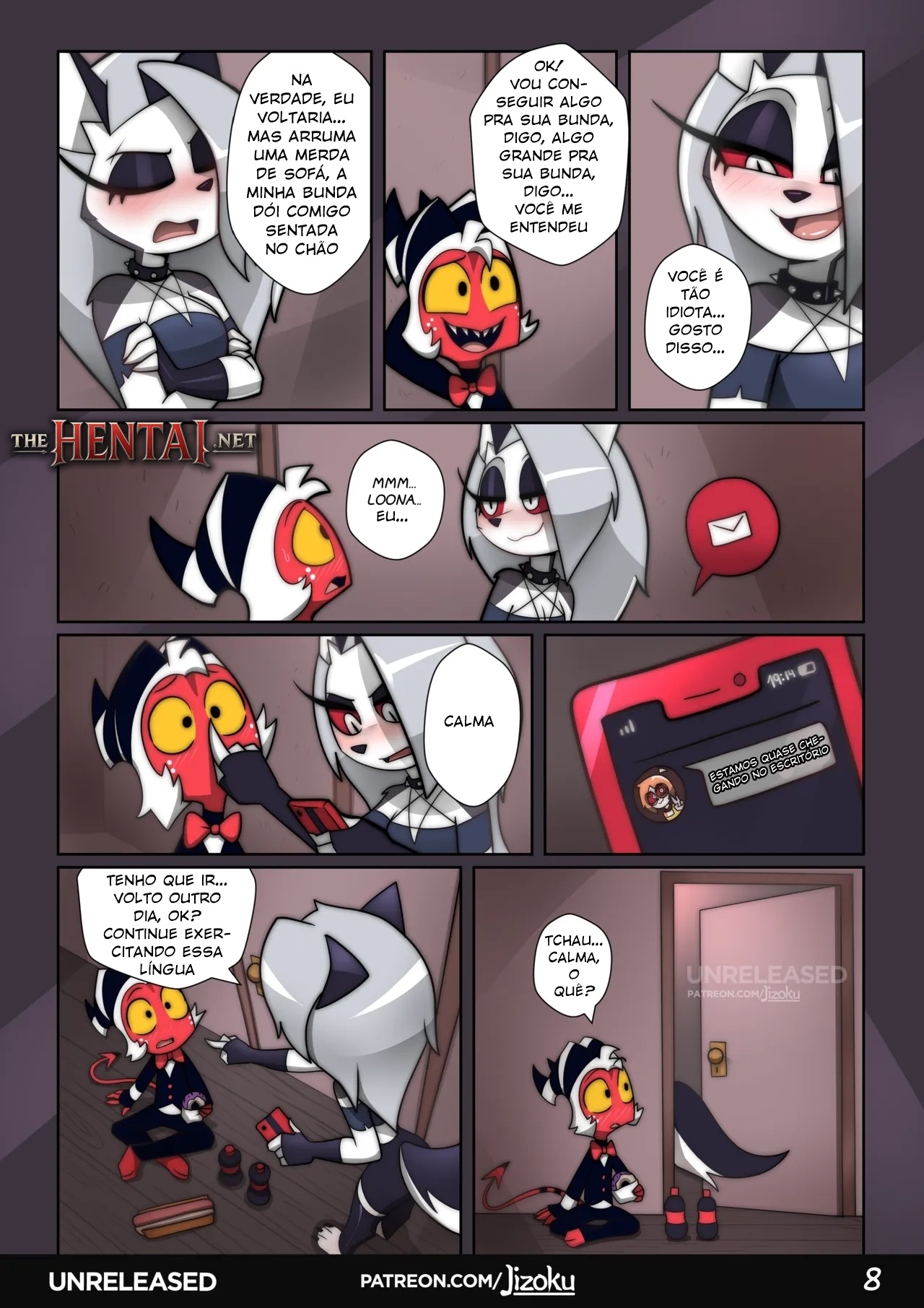 A Night With Loona Part 3 Hentai pt-br 09