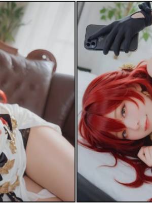 AI Generated: Himeko By DyDy_Cos Hentai pt-br 08