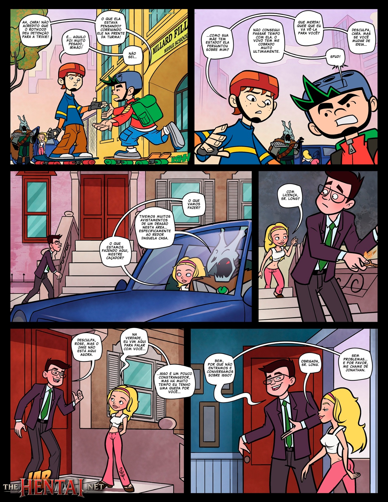 Americunt Dragon Part 5 Hentai pt-br 07