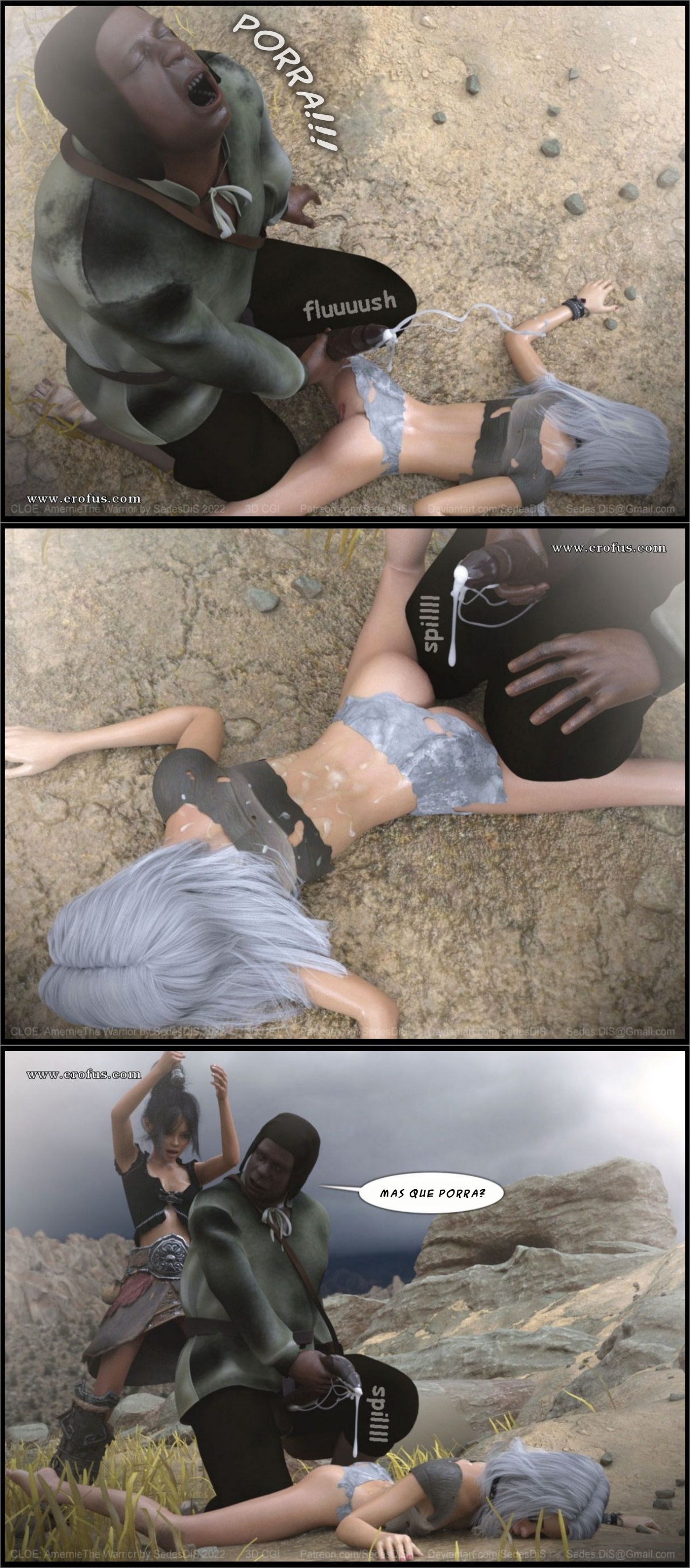 Cloe: Amernie The Warrior Hentai pt-br 14