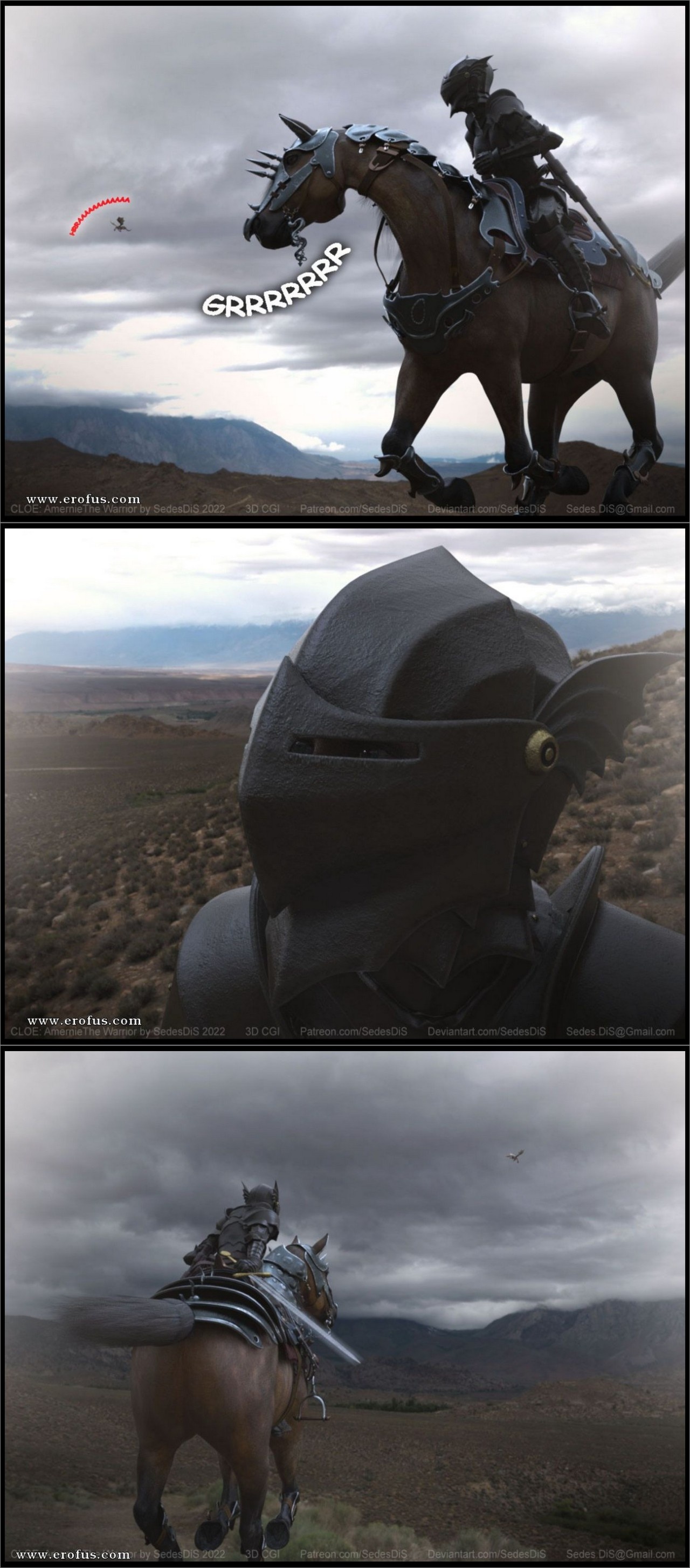 Cloe: Amernie The Warrior Hentai pt-br 23