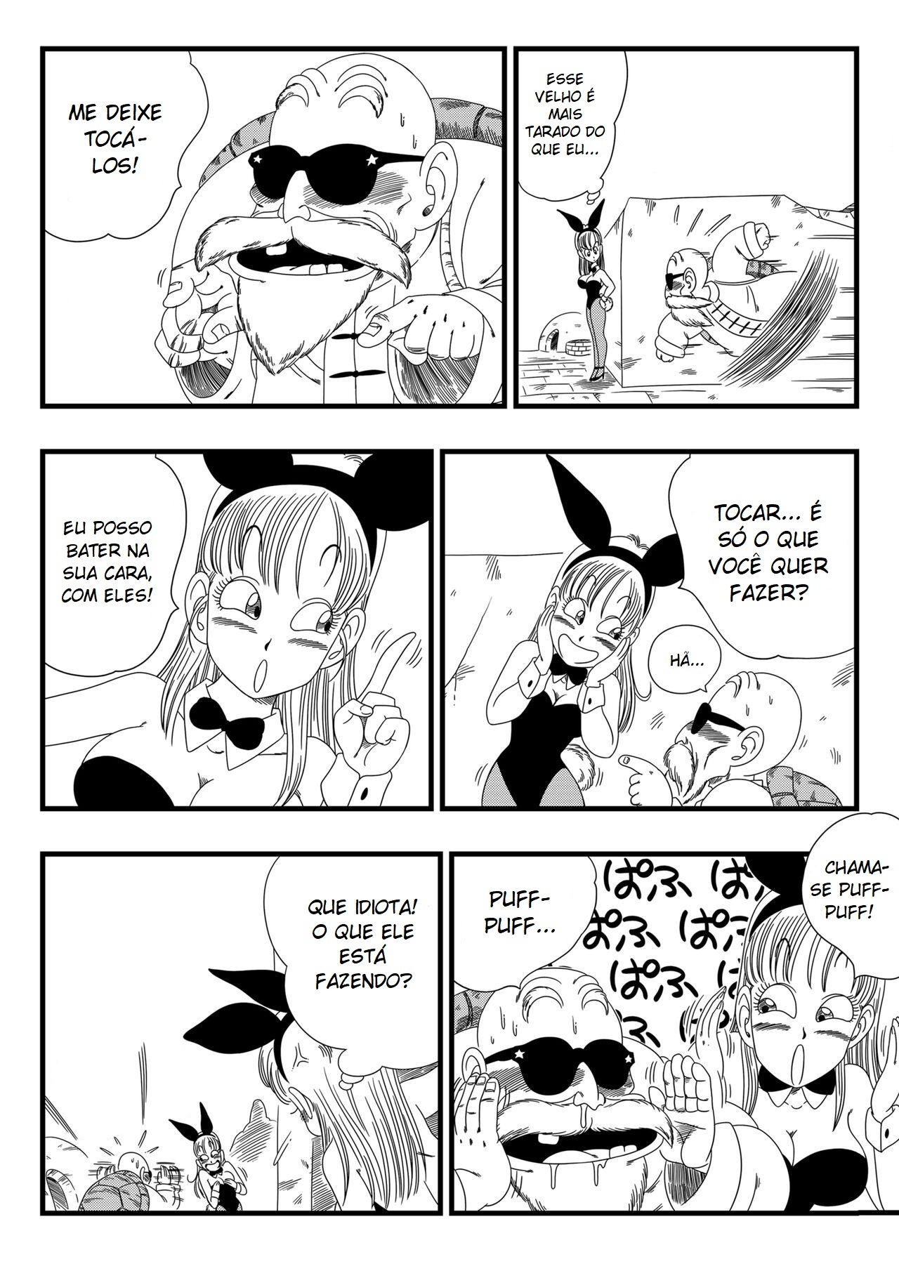 Dagon Ball: Bunny Girl Transformation Hentai pt-br 07