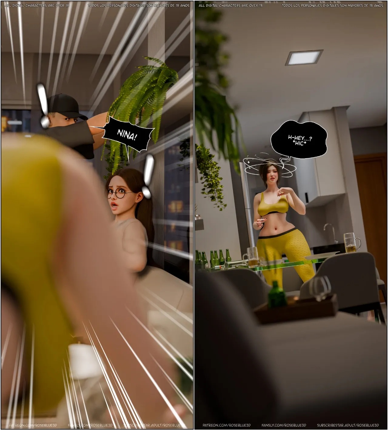 Dismissed By Rose Blue 3D Part 6 Hentai pt-br 35